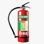 What is a clean agent gas extinguisher?